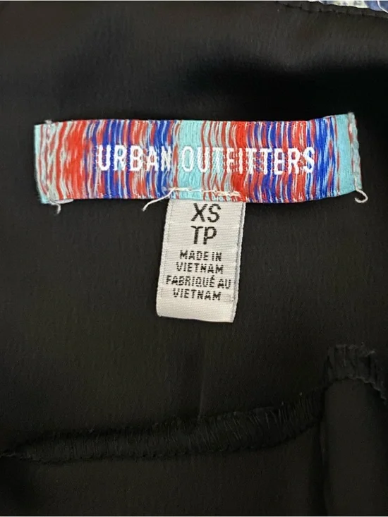 Urban Outfitters Black Cowl Neck Slip Mini Dress - Picture 2 of 14